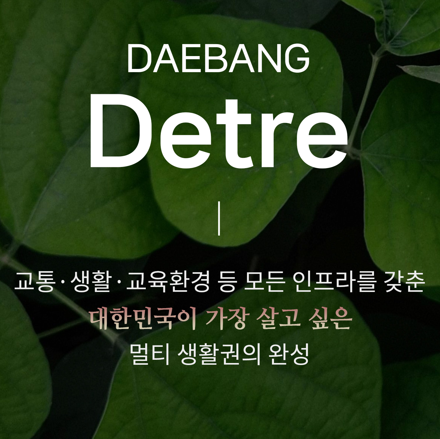 북수원 이목지구 대방 디에트르 더 리체 공식 사이트